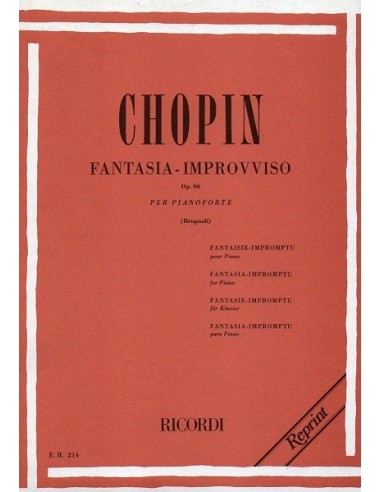 Chopin Fantasia e improvviso op. 66