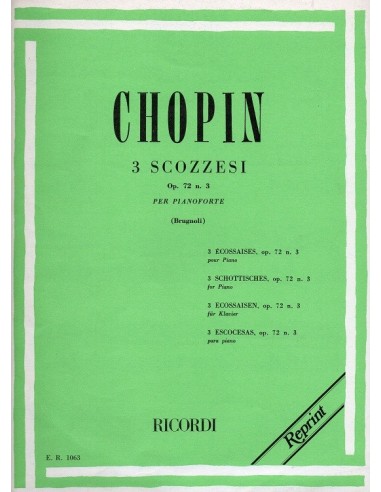 Chopin 3 Scozzesi op. 72 N. 3