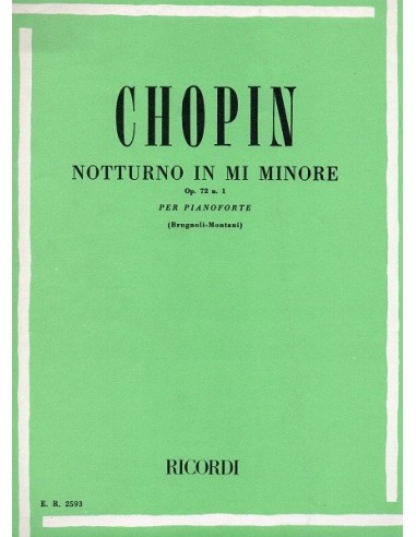 Chopin Notturno in Mi minore Op. 72 N. 1