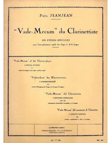 Jean Jean Vade-Mecum du clarinettiste