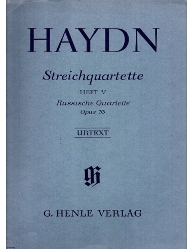 Haydn Steichquartette op. 33 Vol. 5°