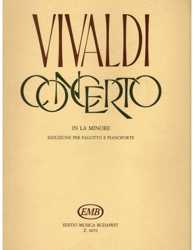 Vivaldi Concerto in La minore F VIII...