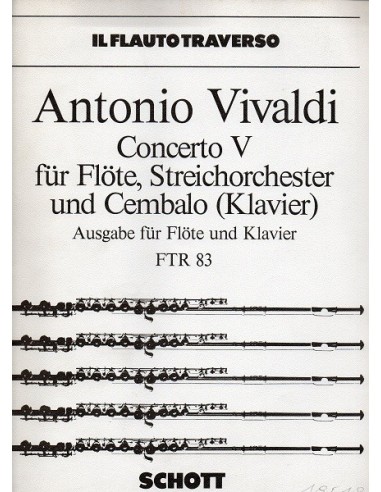 Vivaldi Concerto V Op. 10 RV 434 Schott