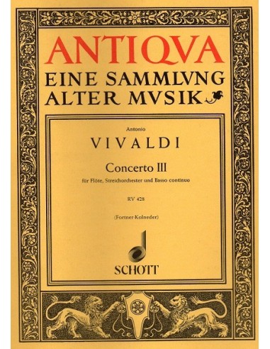 Vivaldi Concerto III RV428