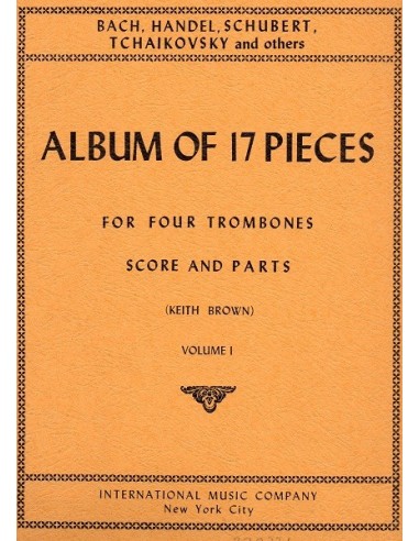 Album 17 pezzi Vol. 1° per 4 Tromboni