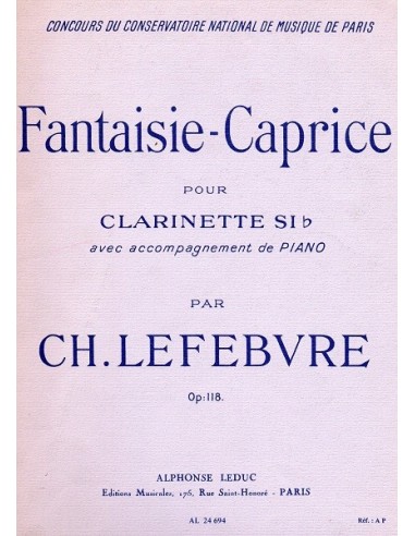 Lefebvre Fantasia e Capricci Op. 118