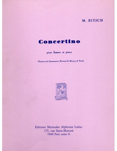 Bitsch Concertino