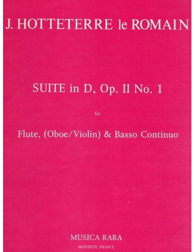 Hottoterre Suite in Re Op. II N° 1