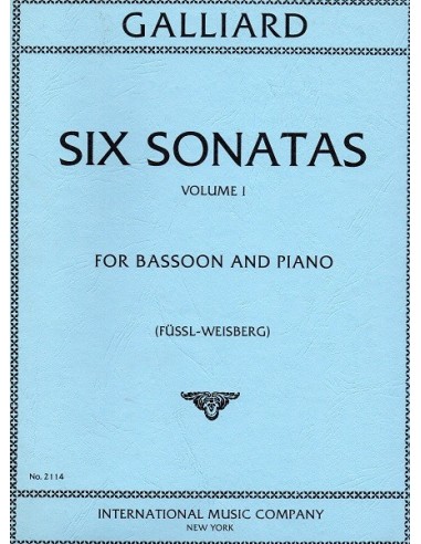 Galliard Six Sonates Vol.1°