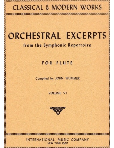 Orchestral Excerpts Vol. VI