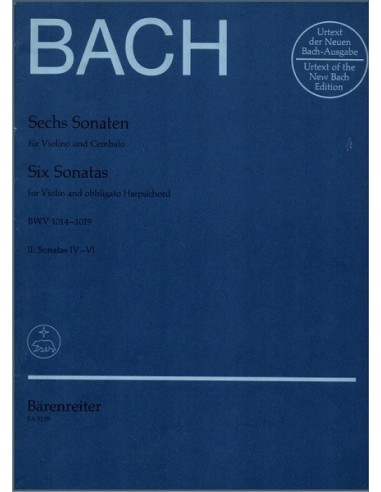 Bach Sechs Sonaten Vol. 2°...