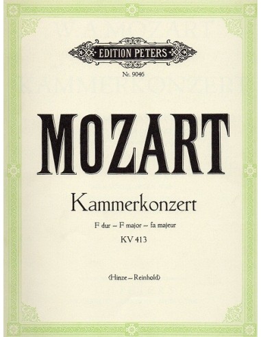 Mozart Concerto in Fa Maggiore KV 413