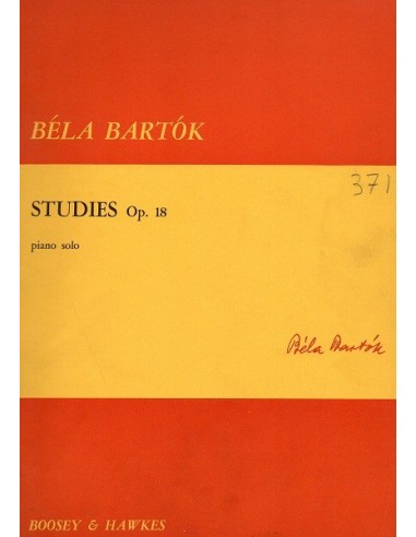 Bela Bartok Studies Op. 18