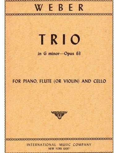 Weber Trio in Sol minore Op. 63