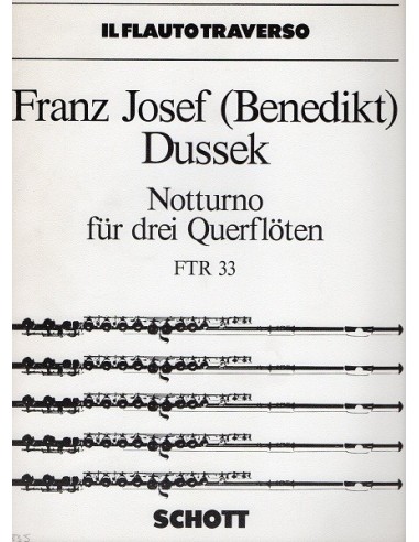 Dussek Notturno per tre Flauti