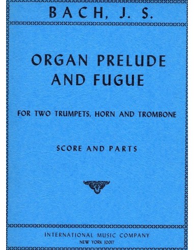 Bach Organ prelude and fughe...