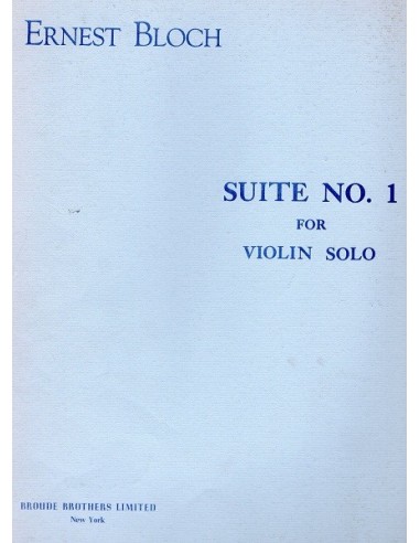 Bloch Suite N° 1