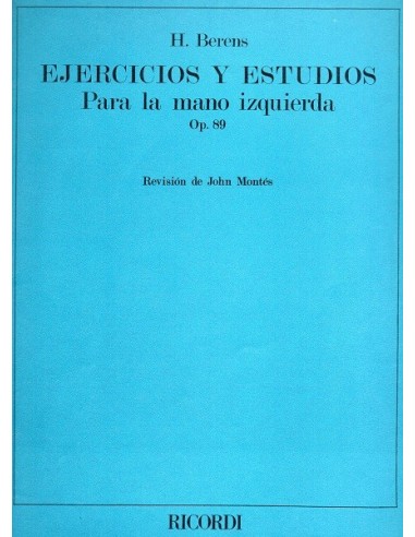 Berens Ejercicios y estudios Op. 89...