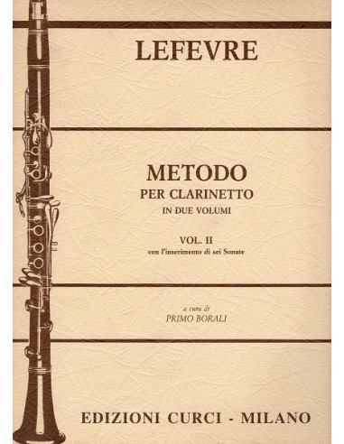 Lefevre Metodo per Clarinetto Vol. 2°...