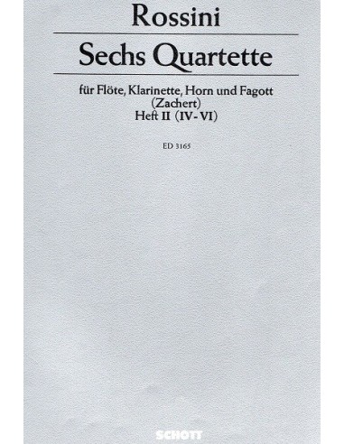 Rossini 06 Quartetti Vol. 2°
