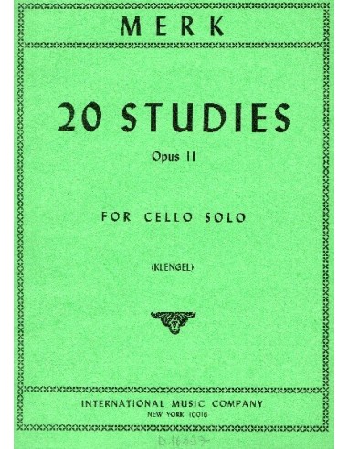 Merk 20 Studi Op. 11