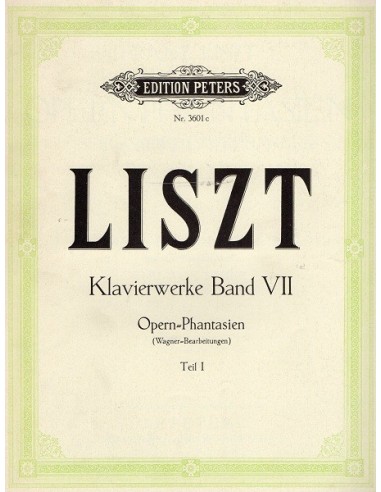 Liszt Klavierwerke Band VII Vol. 1°