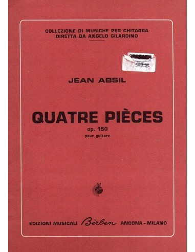 Absil Quatre Pieces Op. 150