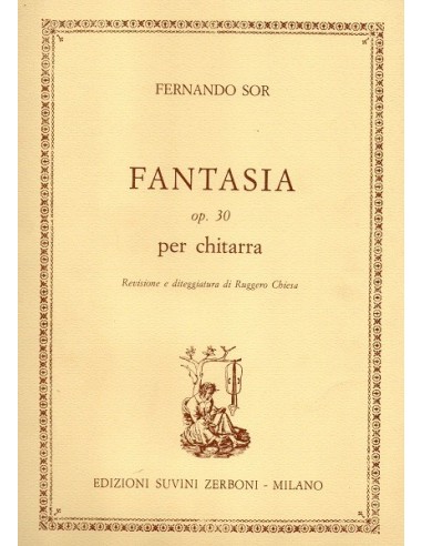 Sor Fantasia op. 30  12 Fantasie