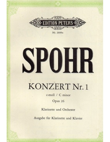 Spohr Concerto in Do minore N° 1 Op. 26