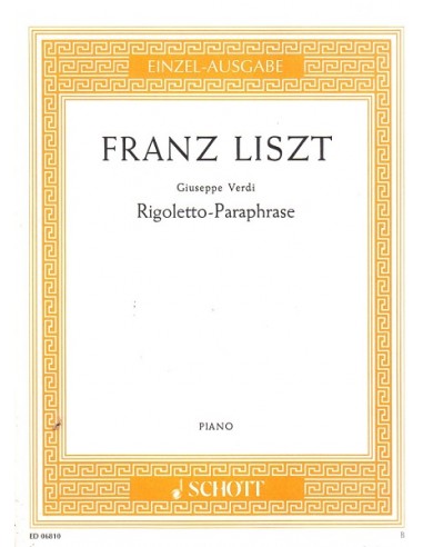 Liszt Rigoletto paraphrase di...