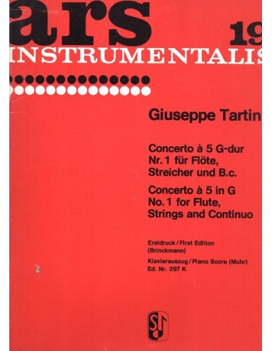 Tartini Concerto a 5 N° 1 in Sol...