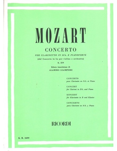 Mozart Concerto K 219