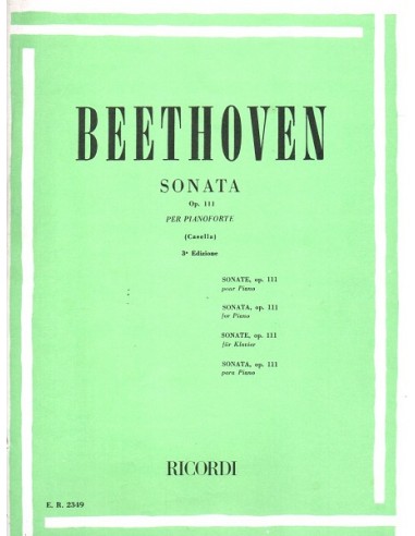 Beethoven Sonata Op. 111in Do minore...