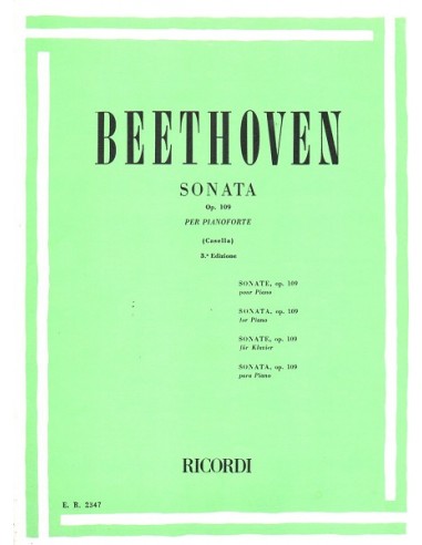 Beethoven Sonata  Op.109