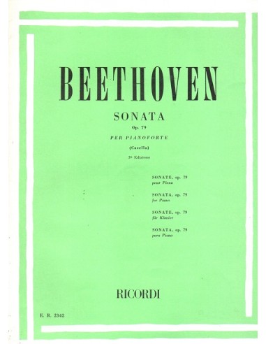 Beethoven Sonata Op. 79