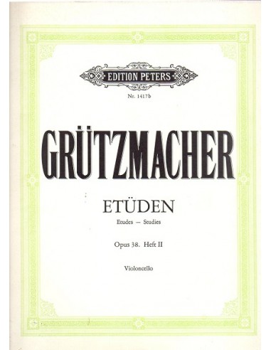 Grutzmacher 24 Studi Op. 38 Vol. 2°...