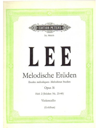 Lee Sudi Melodici Op. 31 Vol. 2°...