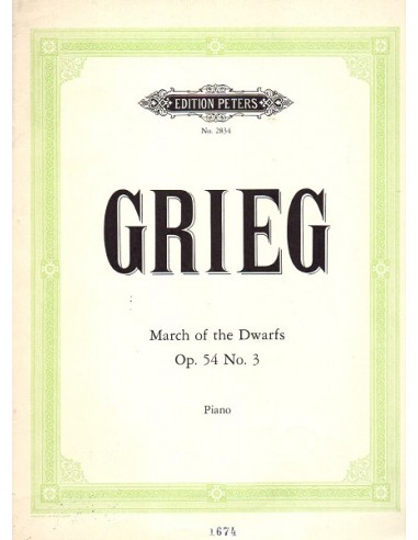 Grieg March of the dwarfs Op. 54 N° 3