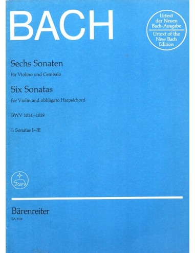 Bach Sei sonate vol. 1° da 1 a 3...