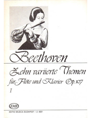 Beethoven Dieci Temi vari Vol. 1° Op....