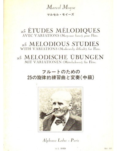 Moyse 25 Studi melodici con variazione