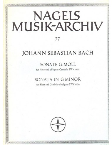 Bach Sonata in Sol Minore BWV 1020
