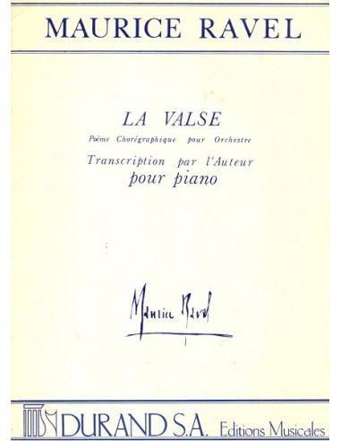 Ravel Valzer per pianoforte