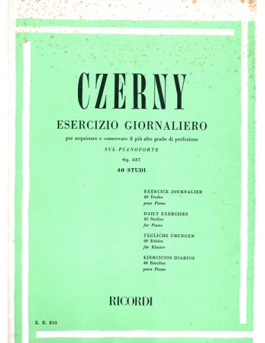 Czerny 40 Studi Op. 337 esercizio...