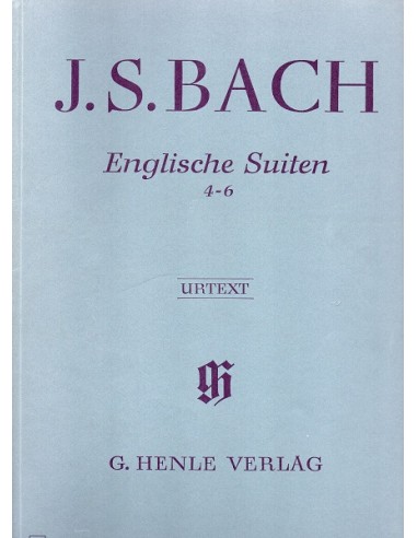 Bach Suites Inglesi 2° Volume da 4 a...
