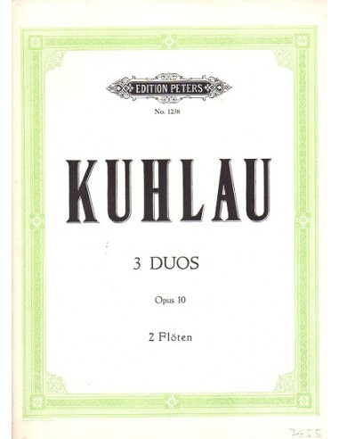 Kuhlau 3 Duetti Op. 10
