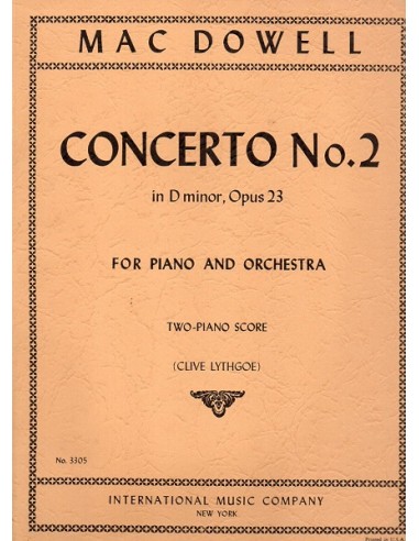 Dowell Concerto N° 2 Op. 23 in Re minore