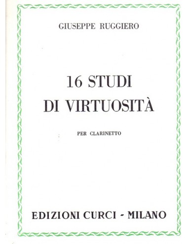 Ruggiero 16 Studi di virtuosità