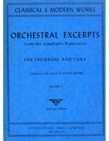 Brown Orchestral Excepts Vol. 2°