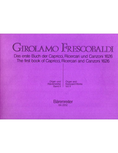 Frescobaldi The first book of...